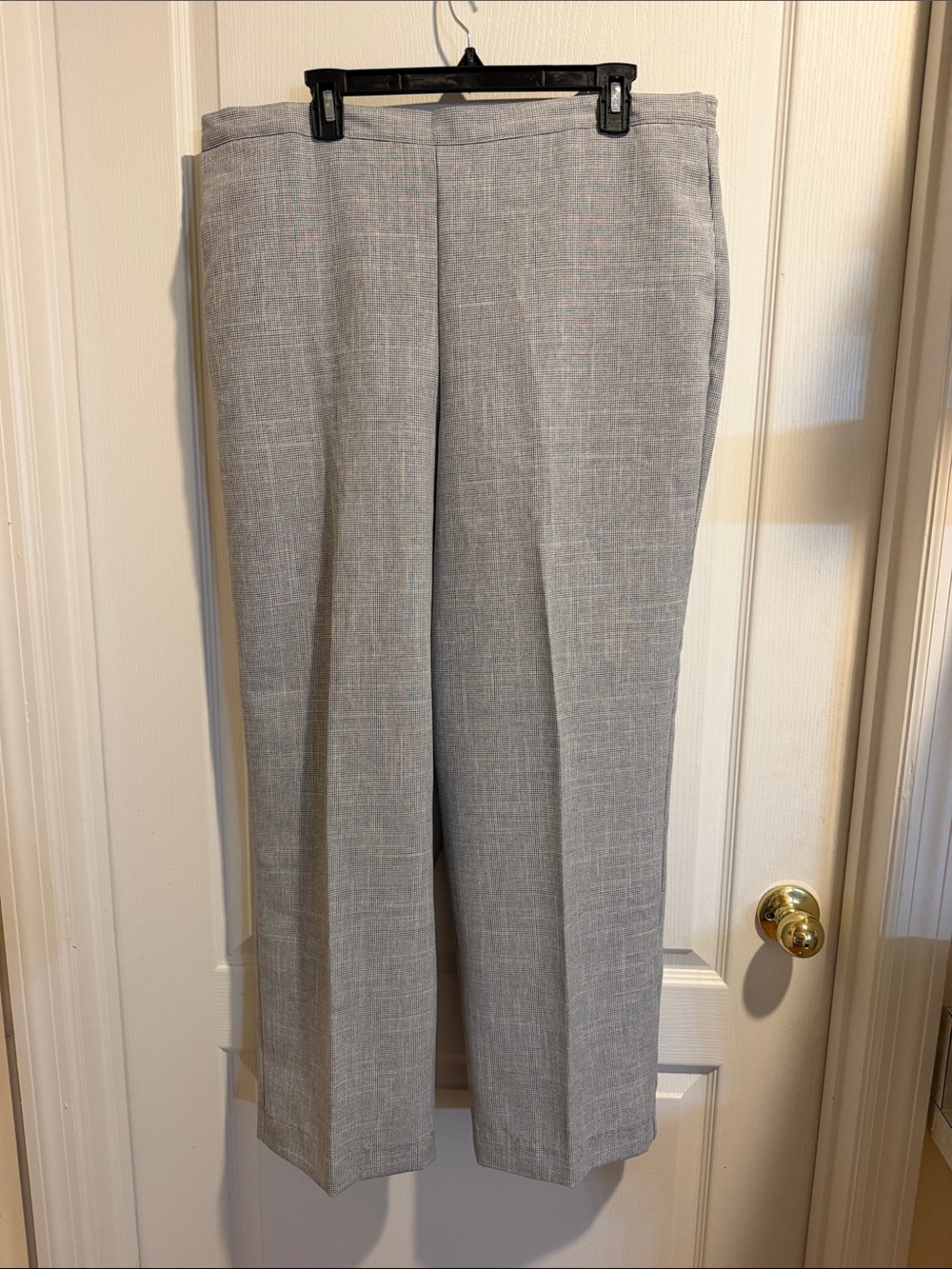 Alfred Dunner Light Gray Women's Dress Trousers